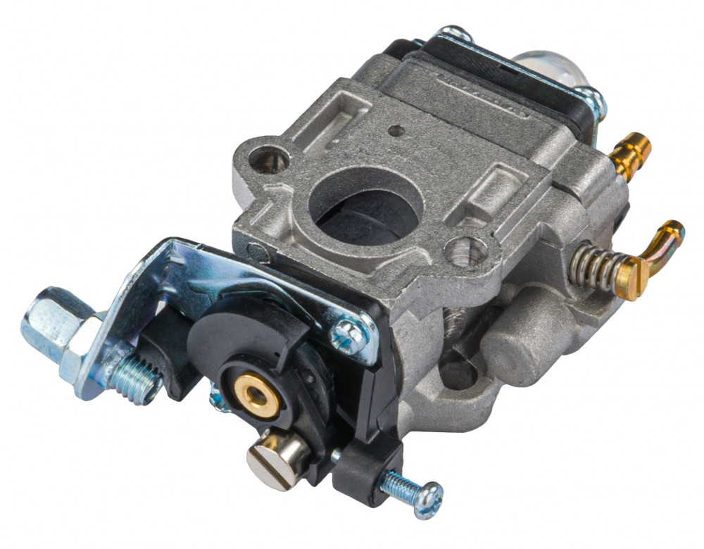Carburator Powermat pentru motocoasă pe benzină PM-KS-600T, 52cc, prindere 2 șuruburi