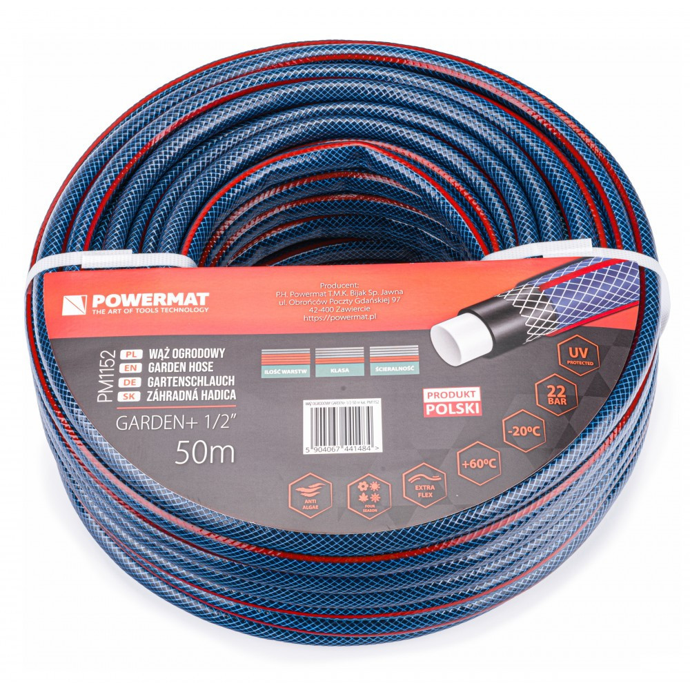 Furtun de grădină Powermat GARDEN+ 1/2