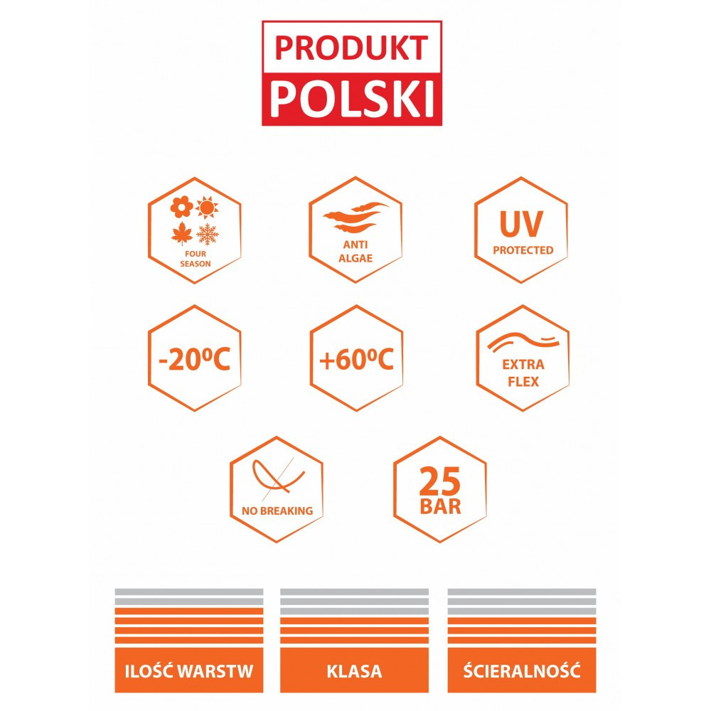 Furtun de grădină Powermat Garden Premium 1/2