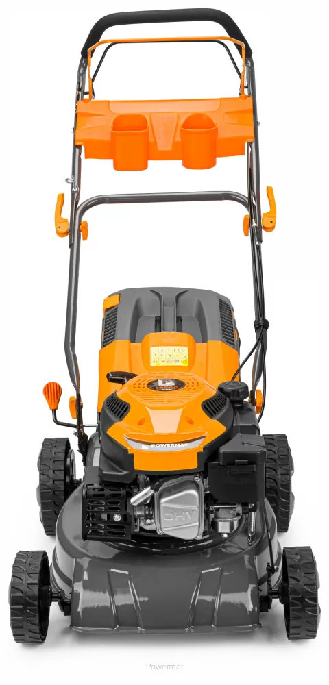 Mașină de tuns iarba pe benzină autopropulsată Powermat 149cc, 5 în 1, 40 L