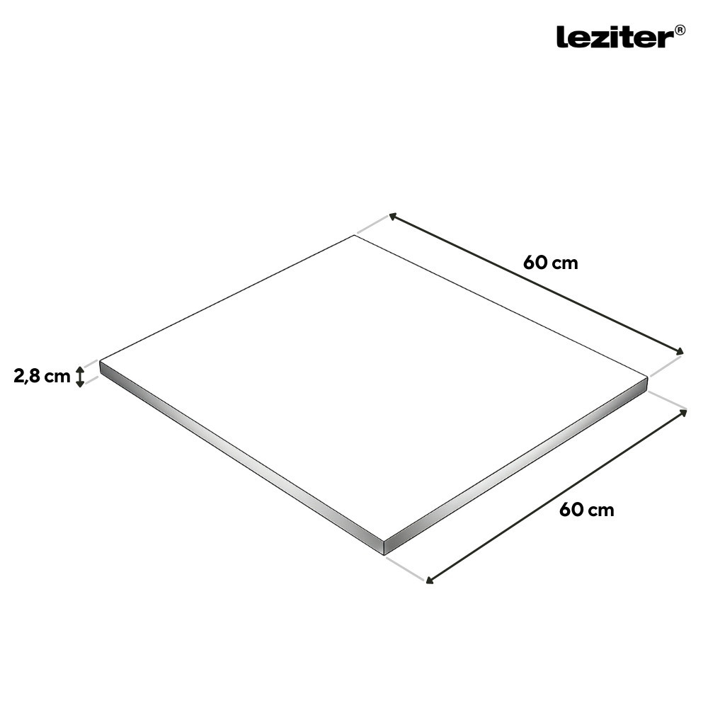 Leziter Praktik 60 blat de bucătărie din beton