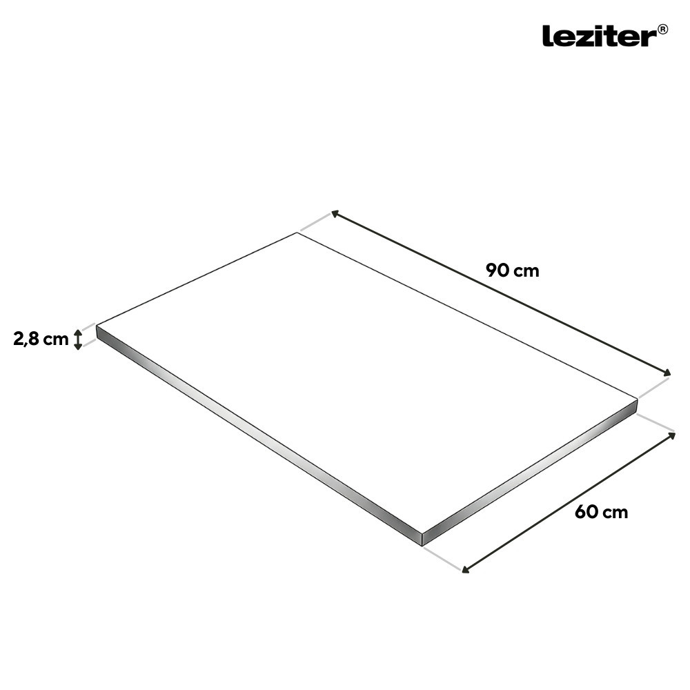 Leziter Praktik 90 blat de bucătărie stejar sonoma