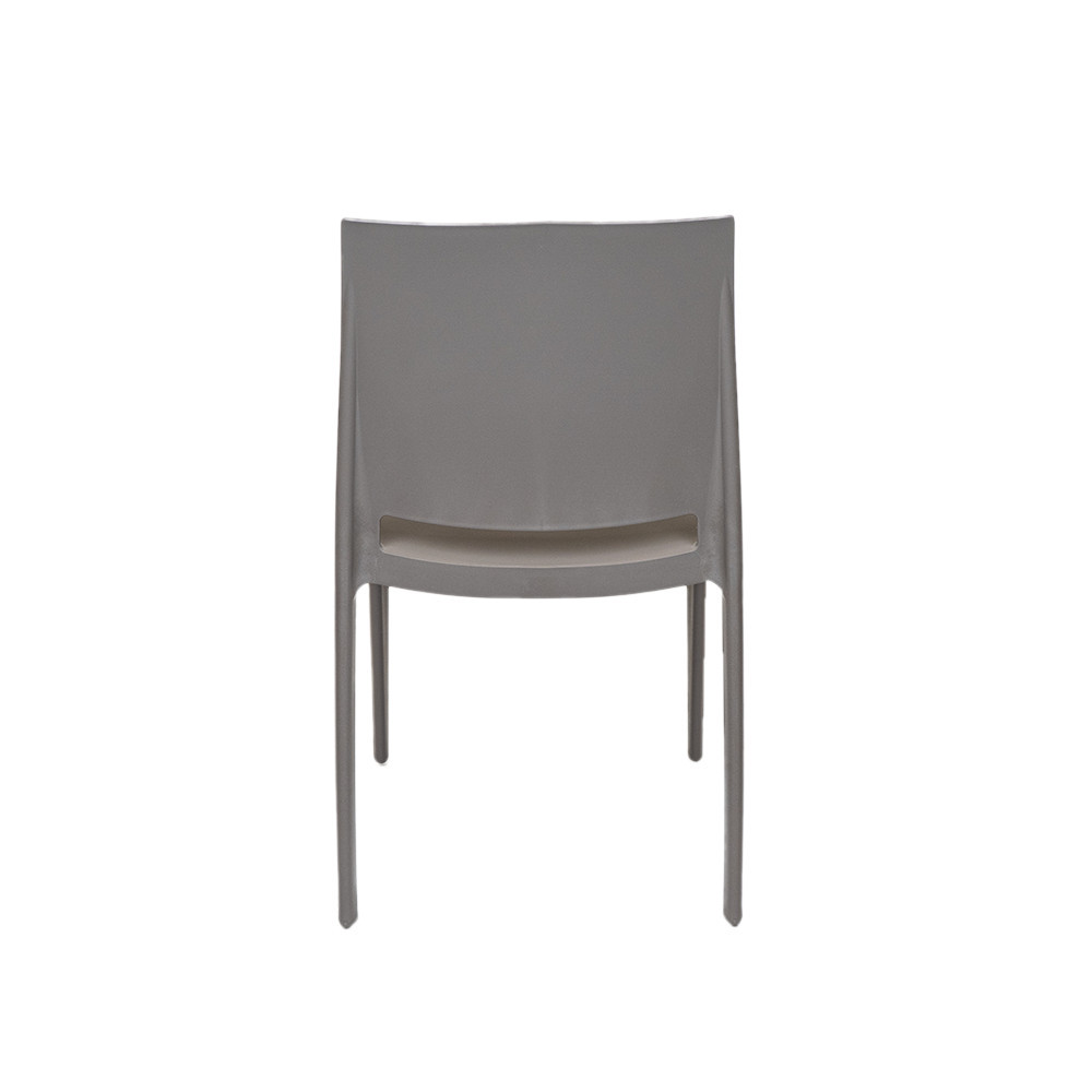 Scaun de grădină Leziter Volare din plastic, culoare cappuccino (taupe)