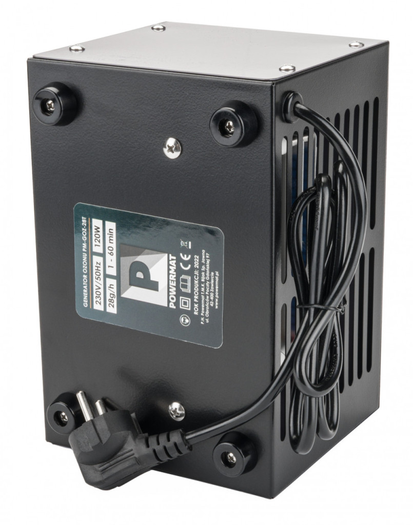 Generator de ozon Powermat PM-GOZ-28T 28 g/h cu timer 1–60 min