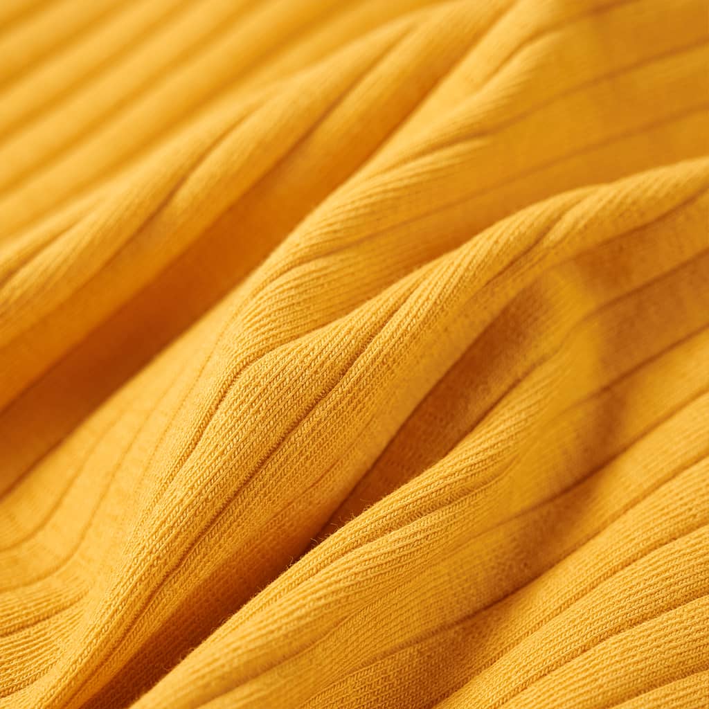 Tricou pentru copii cu mâneci lungi, ocru, 92 GartenMobel Dekor