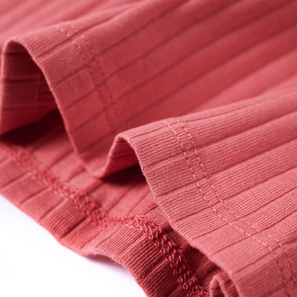 Tricou pentru copii cu mâneci lungi, roz antichizat, 92 GartenMobel Dekor