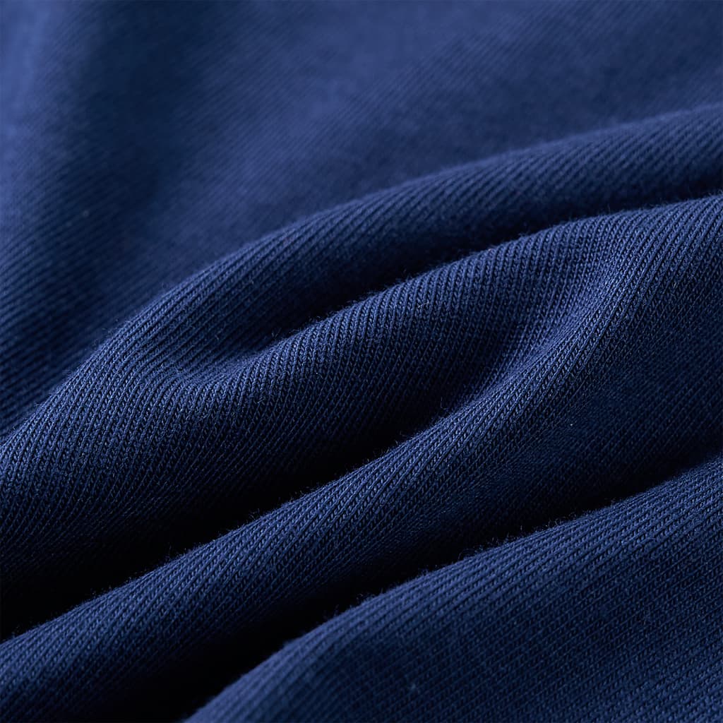 Tricou cu mâneci lungi pentru copii, bleumarin, 116 GartenMobel Dekor