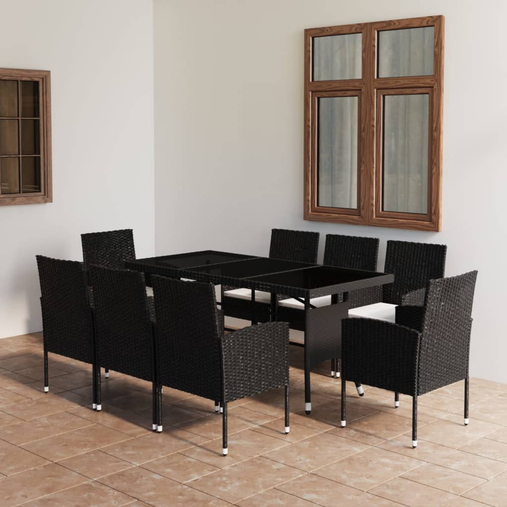 Set mobilier de grădină, 9 piese, poliratan GartenMobel Dekor