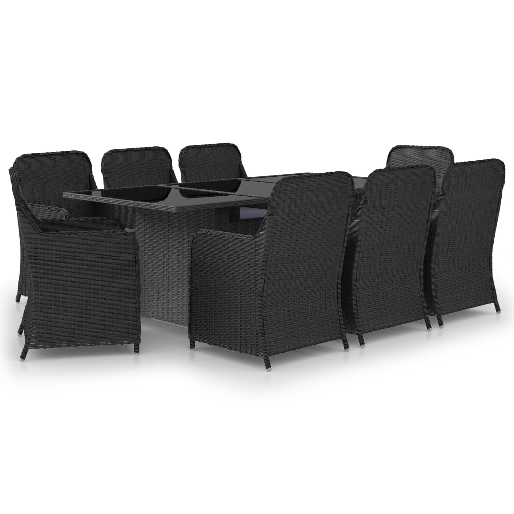 Set mobilier de grădină, 9 piese, poliratan GartenMobel Dekor