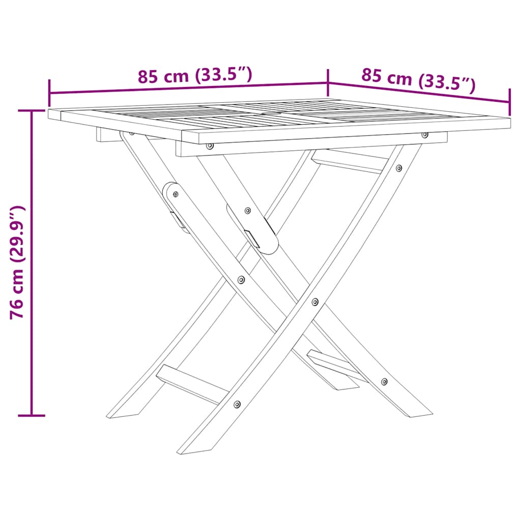 Set mobilier de grădină, 5 piese, lemn masiv de tec GartenMobel Dekor