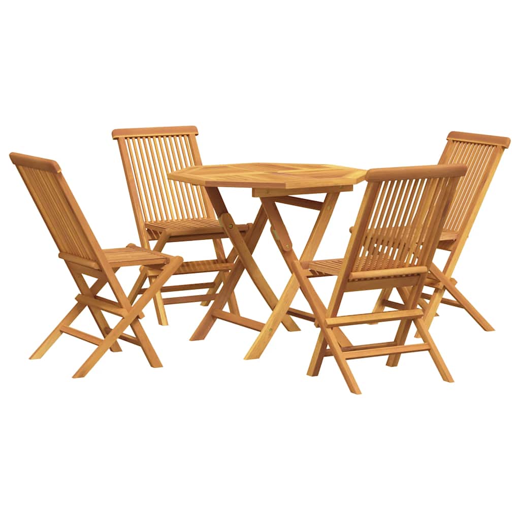 Set mobilier de grădină, 5 piese, lemn masiv de tec GartenMobel Dekor