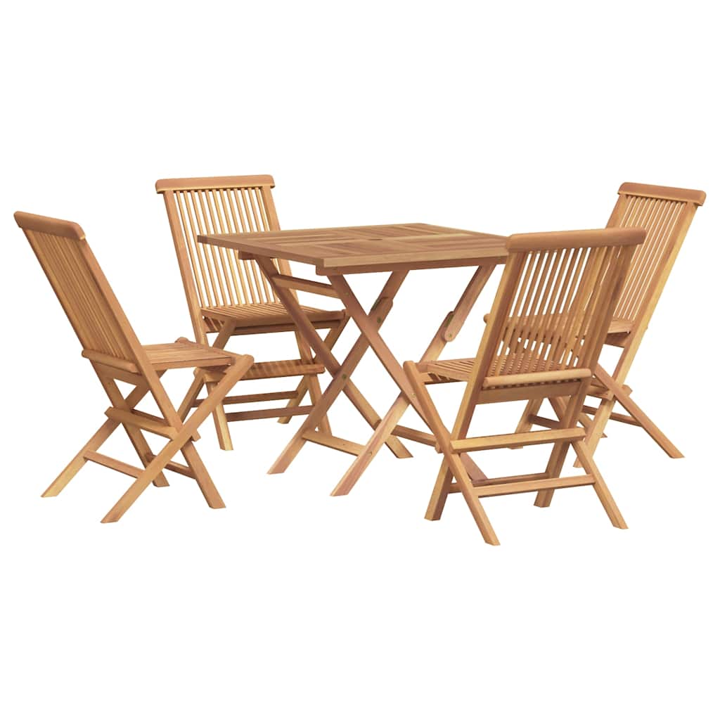 Set mobilier de grădină, 5 piese, lemn masiv de tec GartenMobel Dekor