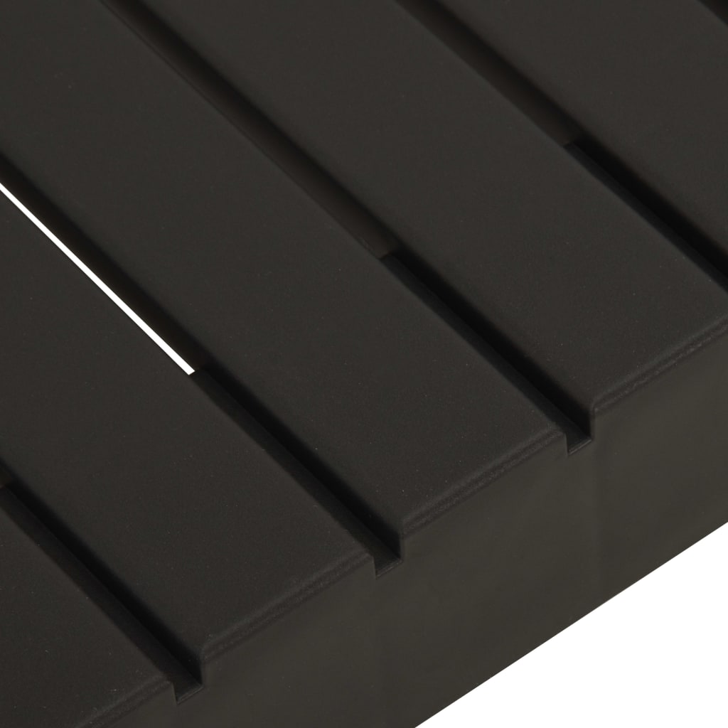 Set mobilier de grădină cu perne, 6 piese, gri, plastic GartenMobel Dekor