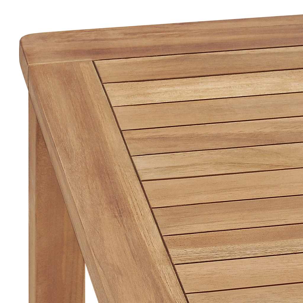 Set de mobilier de grădină cu 7 piese, 140x80 cm, lemn masiv de tec GartenMobel Dekor