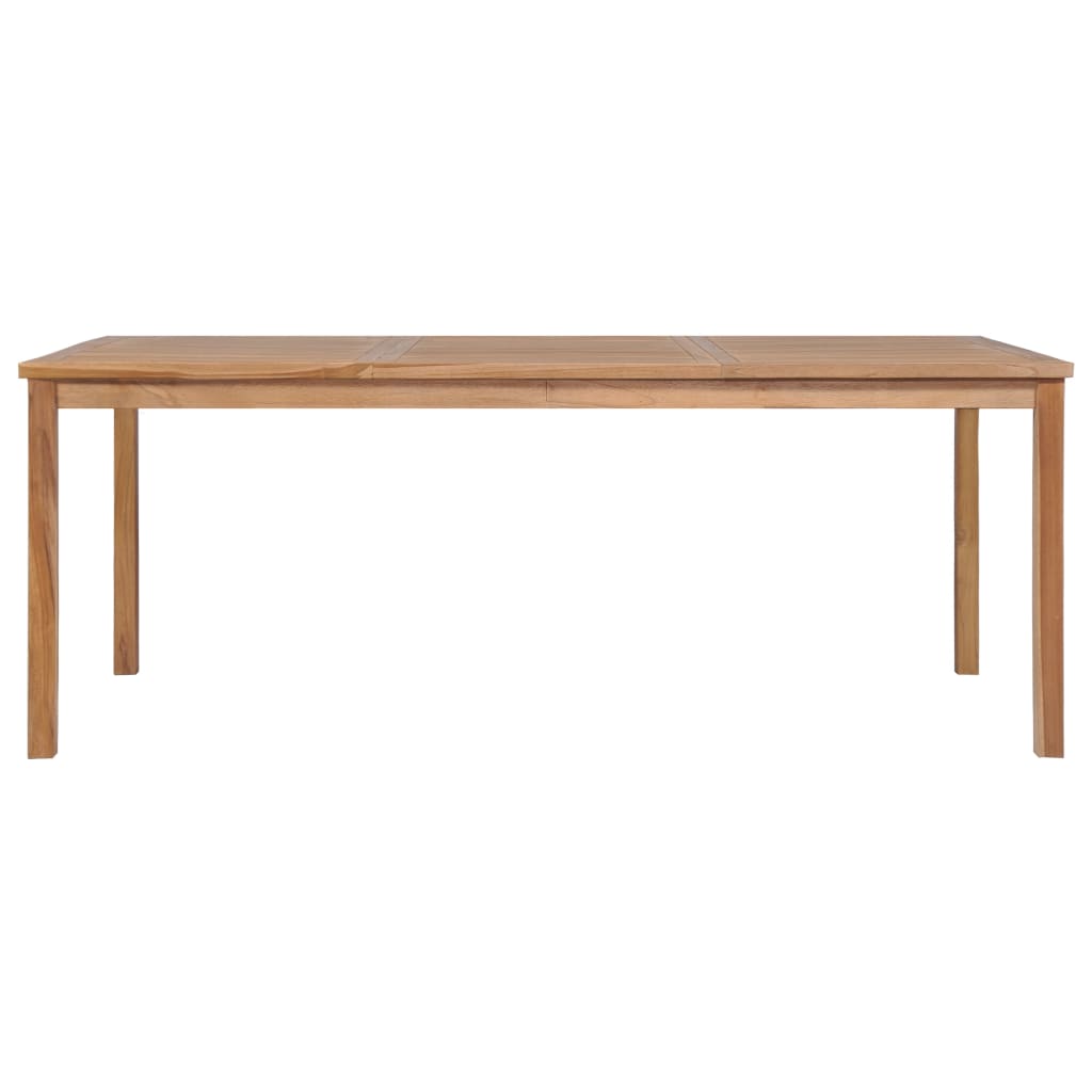 Set de mobilier de grădină cu 9 piese, 200x100 cm, lemn masiv de tec GartenMobel Dekor