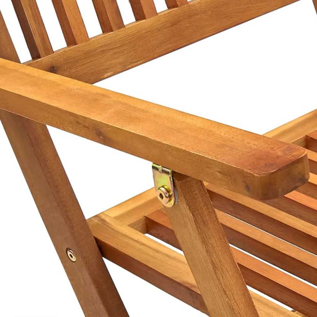 Set mobilier de grădină pliabil, 5 piese, lemn masiv acacia GartenMobel Dekor