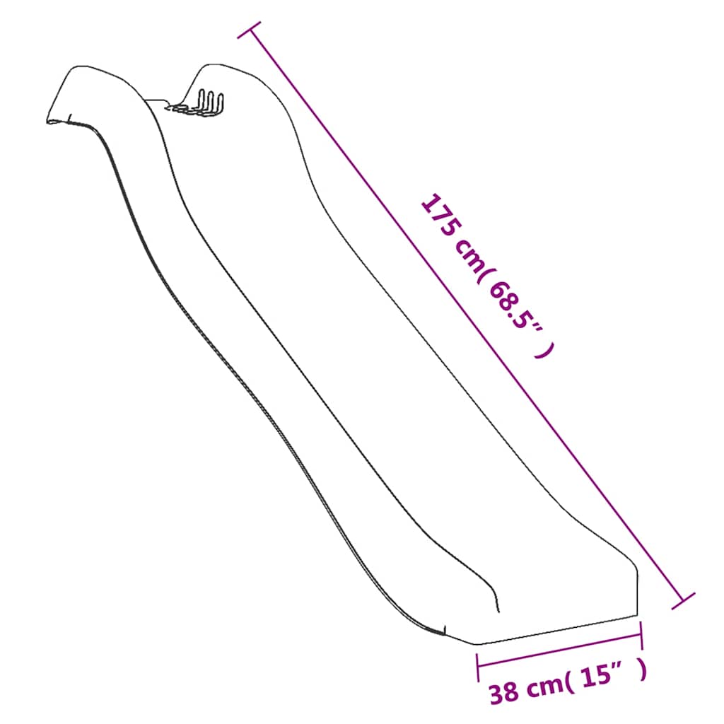 Set de joacă pentru exterior, lemn masiv de brad GartenMobel Dekor