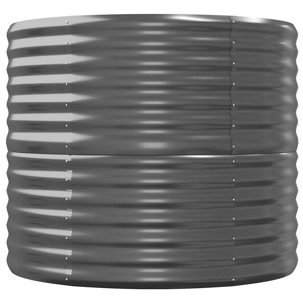 Strat înălțat grădină 296x80x68 cm oțel galvanizat GartenMobel Dekor