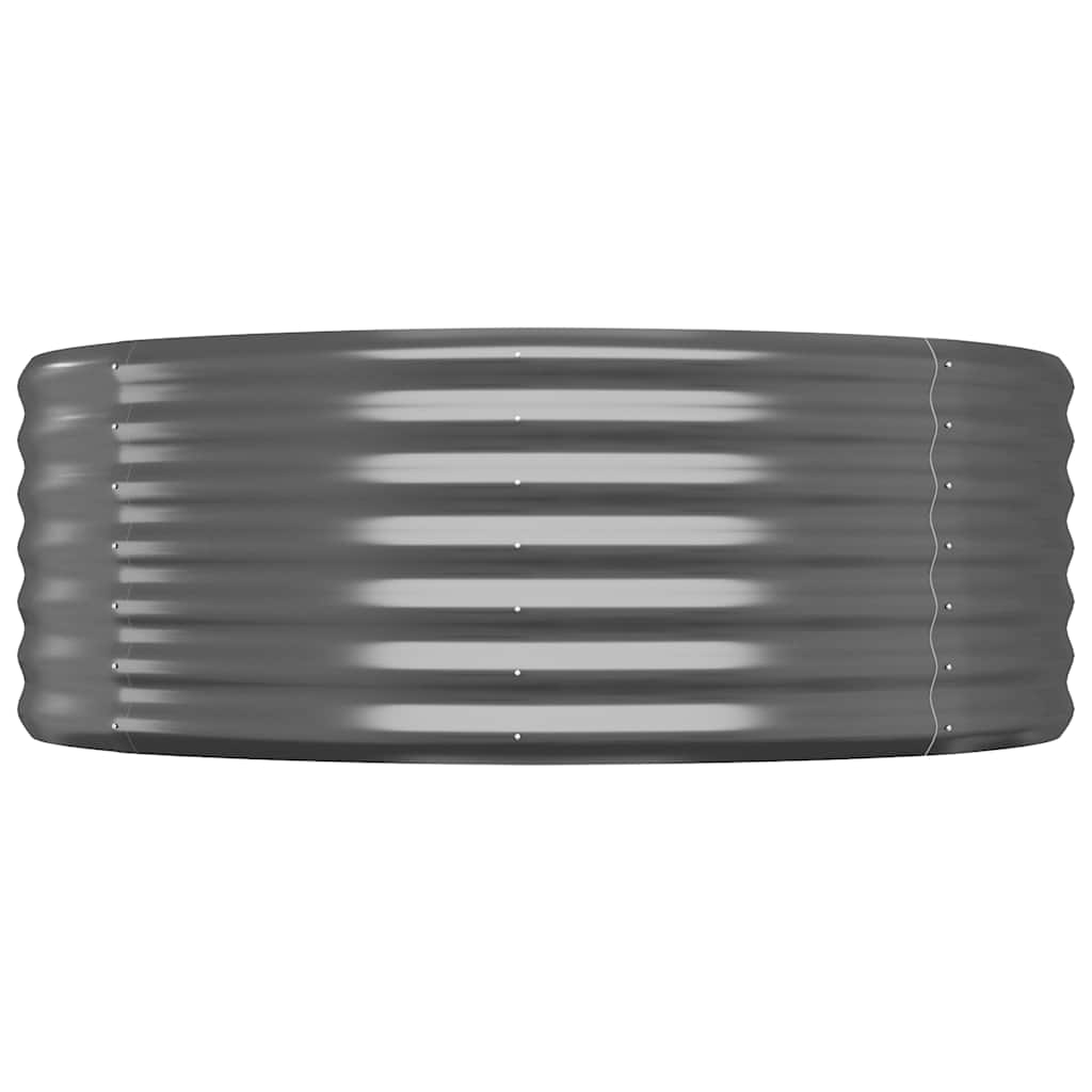 Strat înălțat grădină 507x100x36 cm oțel galvanizat GartenMobel Dekor