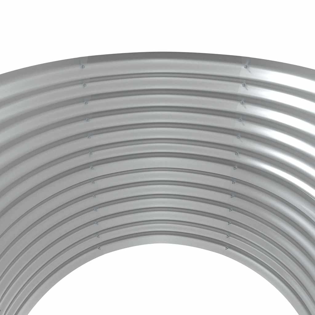 Jardinieră grădină maro 100x100x68 cm oțel galvanizat GartenMobel Dekor