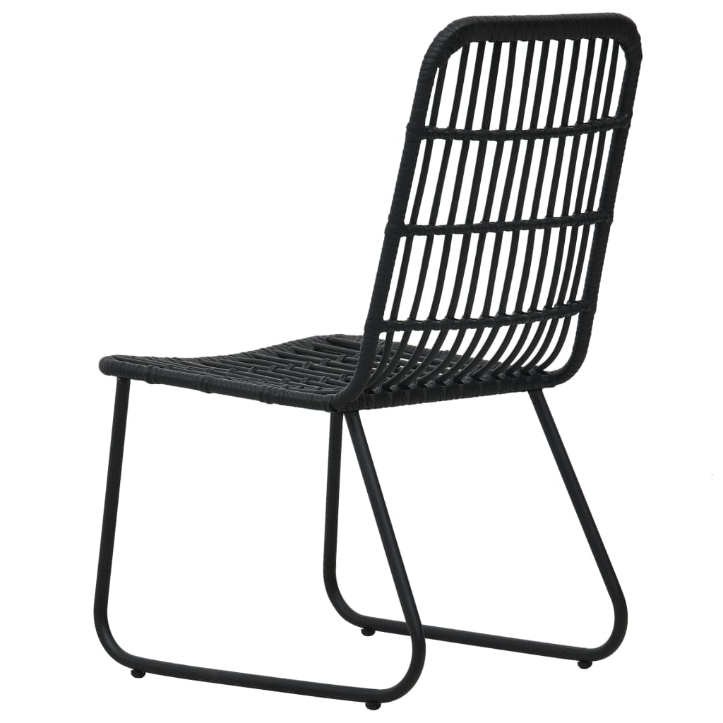Set mobilier de exterior, 9 piese, poliratan și sticlă GartenMobel Dekor