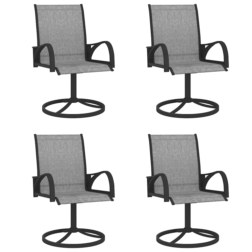 Set mobilier de grădină, 5 piese, textilenă și oțel GartenMobel Dekor