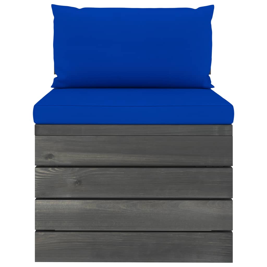 Set mobilier grădină din paleți, 2 piese, cu perne, lemn de pin GartenMobel Dekor