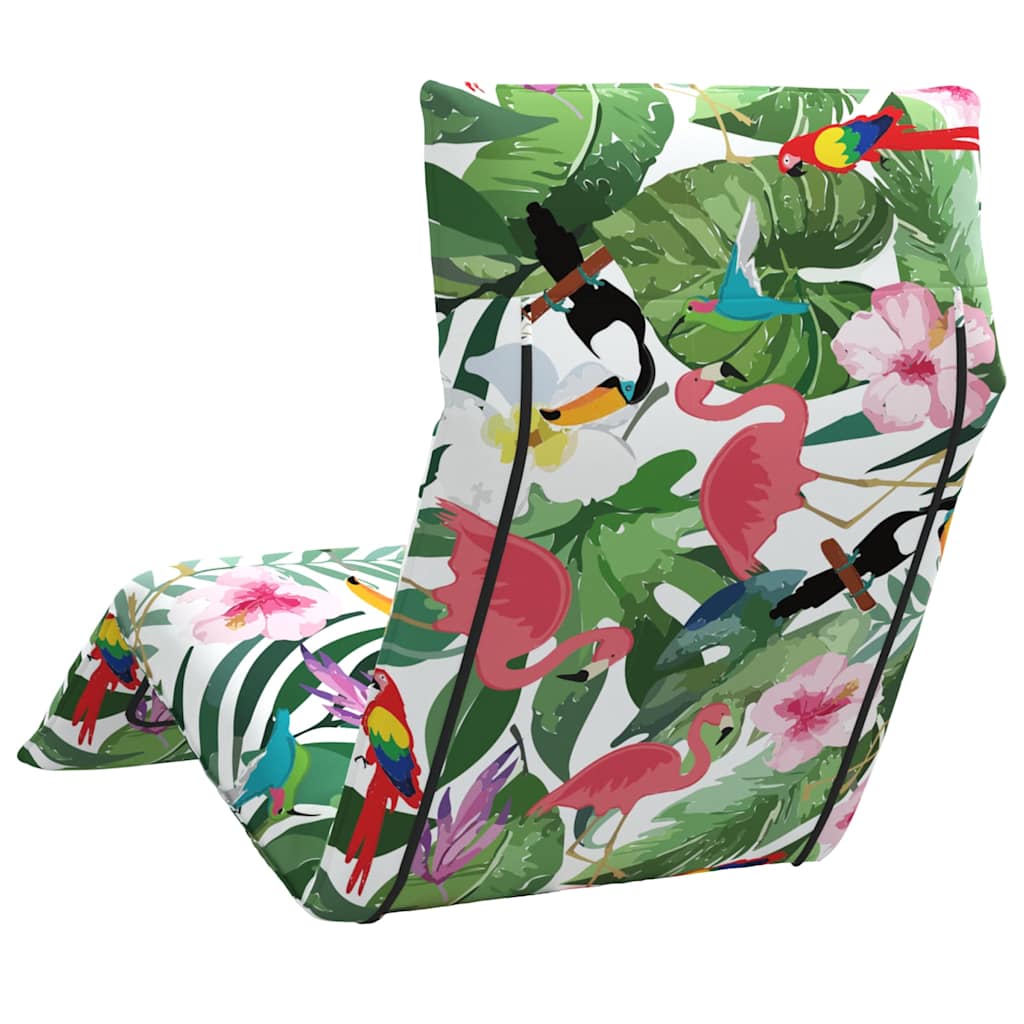 Șezlong pliabil, multicolor, 175x54x8,5 cm, țesătură Oxford GartenMobel Dekor