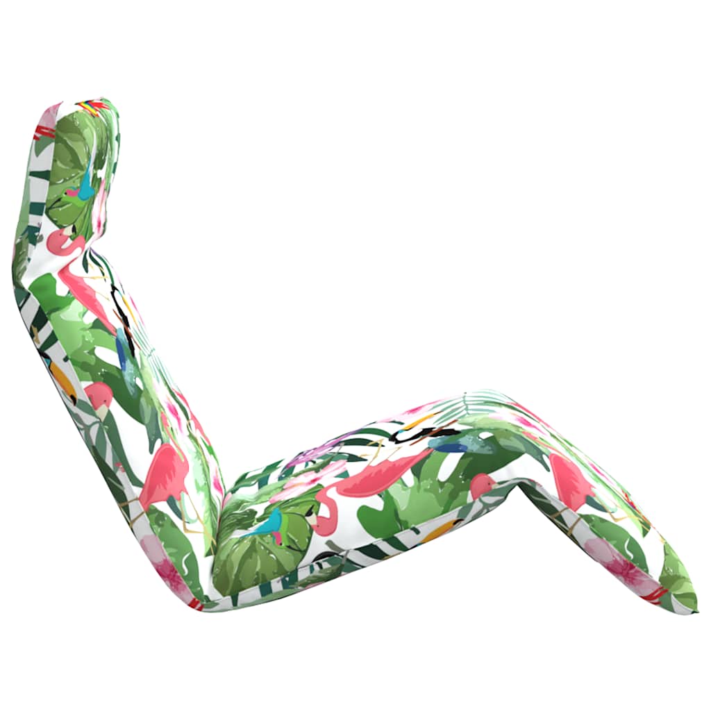 Șezlong pliabil, multicolor, 175x54x8,5 cm, țesătură Oxford GartenMobel Dekor