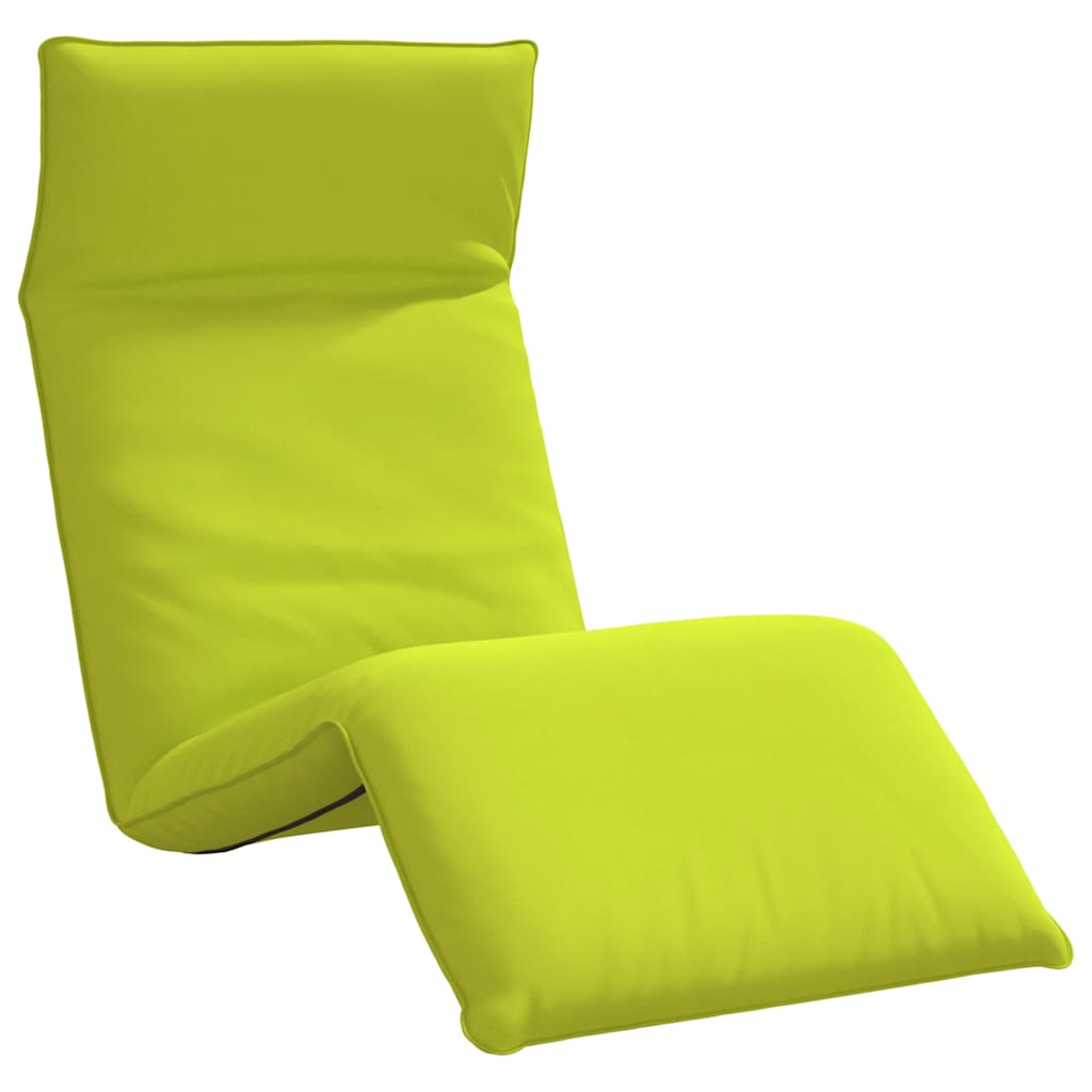 Șezlong pliabil, verde aprins, 175x54x8,5 cm, țesătură Oxford GartenMobel Dekor