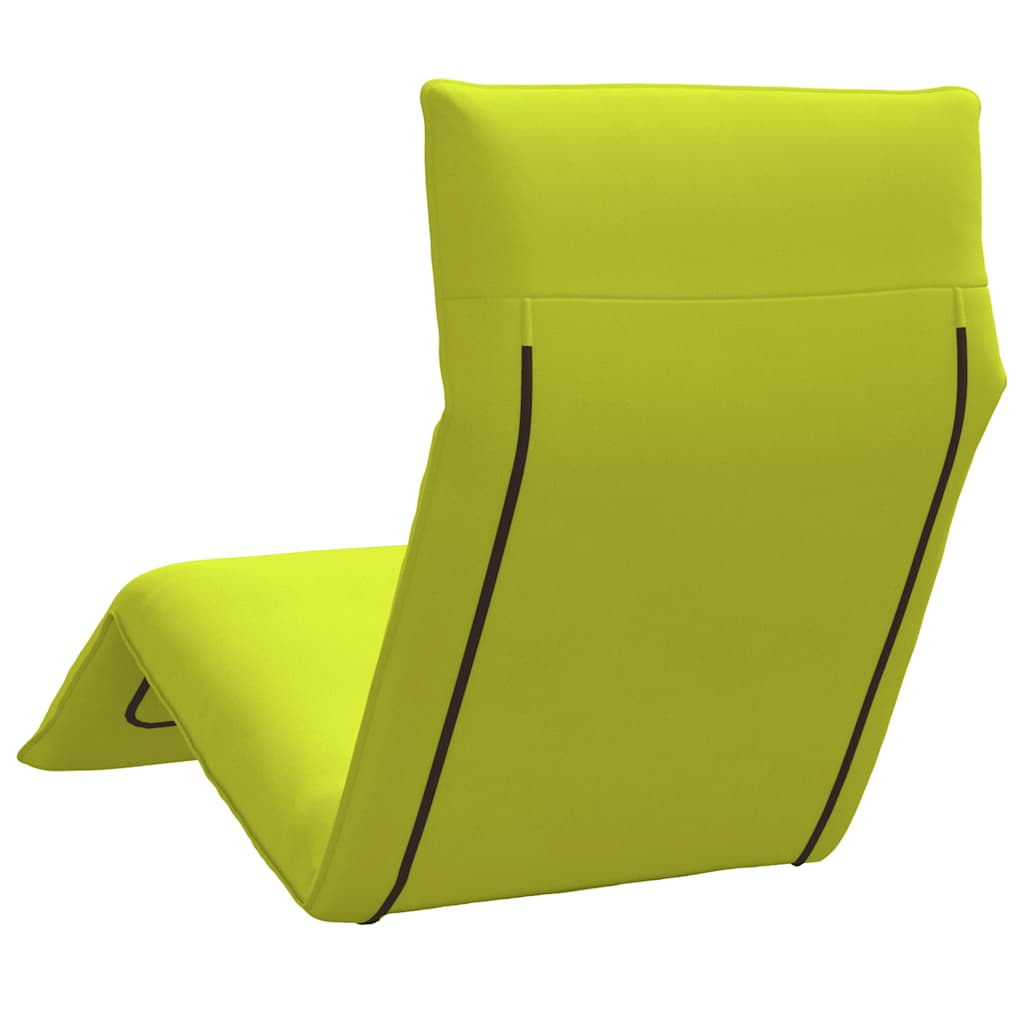 Șezlong pliabil, verde aprins, 175x54x8,5 cm, țesătură Oxford GartenMobel Dekor