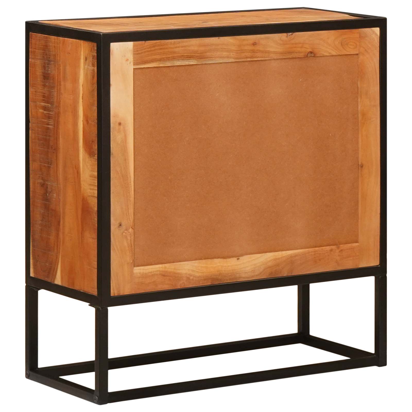 Bufet cu ușă Beta natural 70 x 30 x 75 cm Lemn Solid de Acacia GartenMobel Dekor