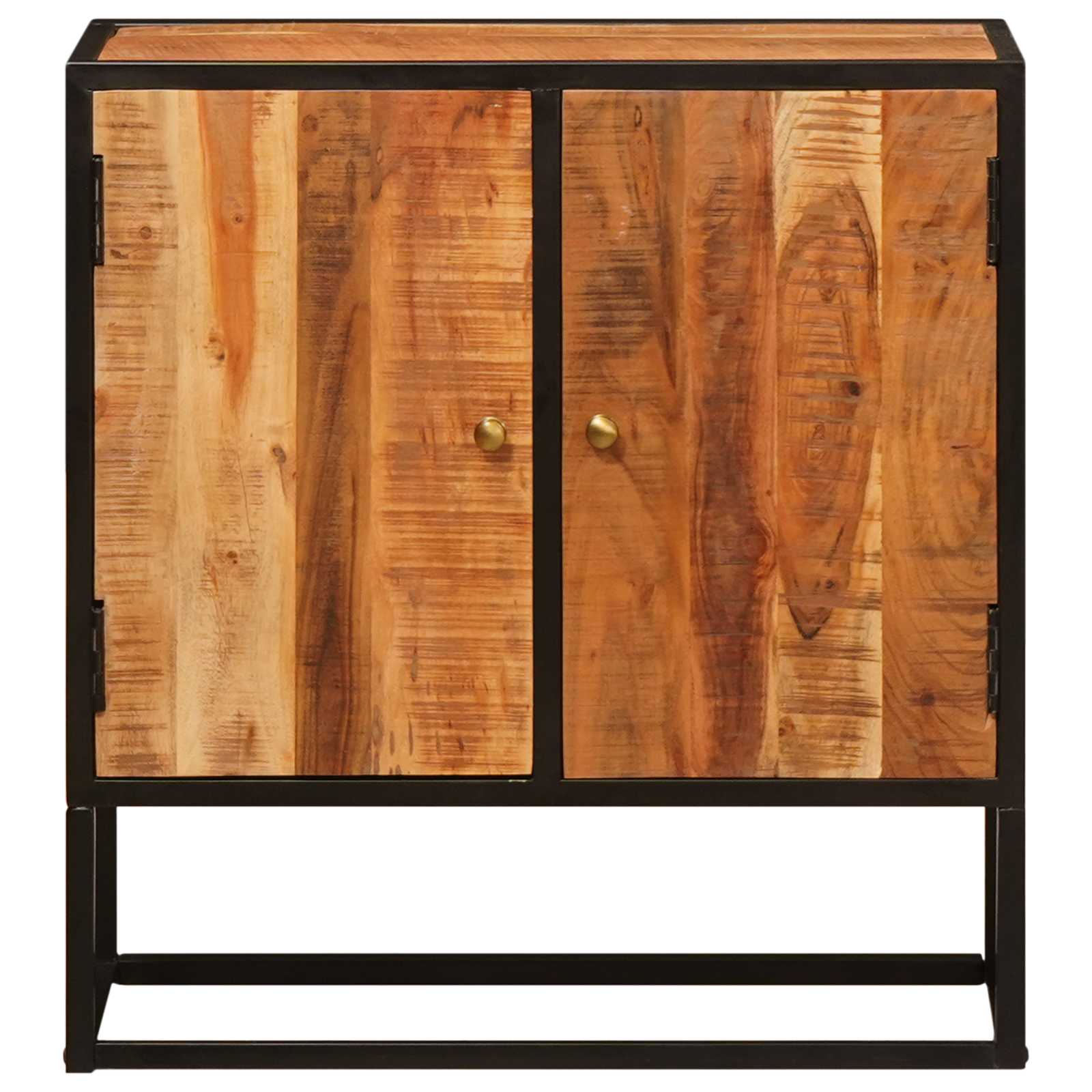 Bufet cu ușă Beta natural 70 x 30 x 75 cm Lemn Solid de Acacia GartenMobel Dekor