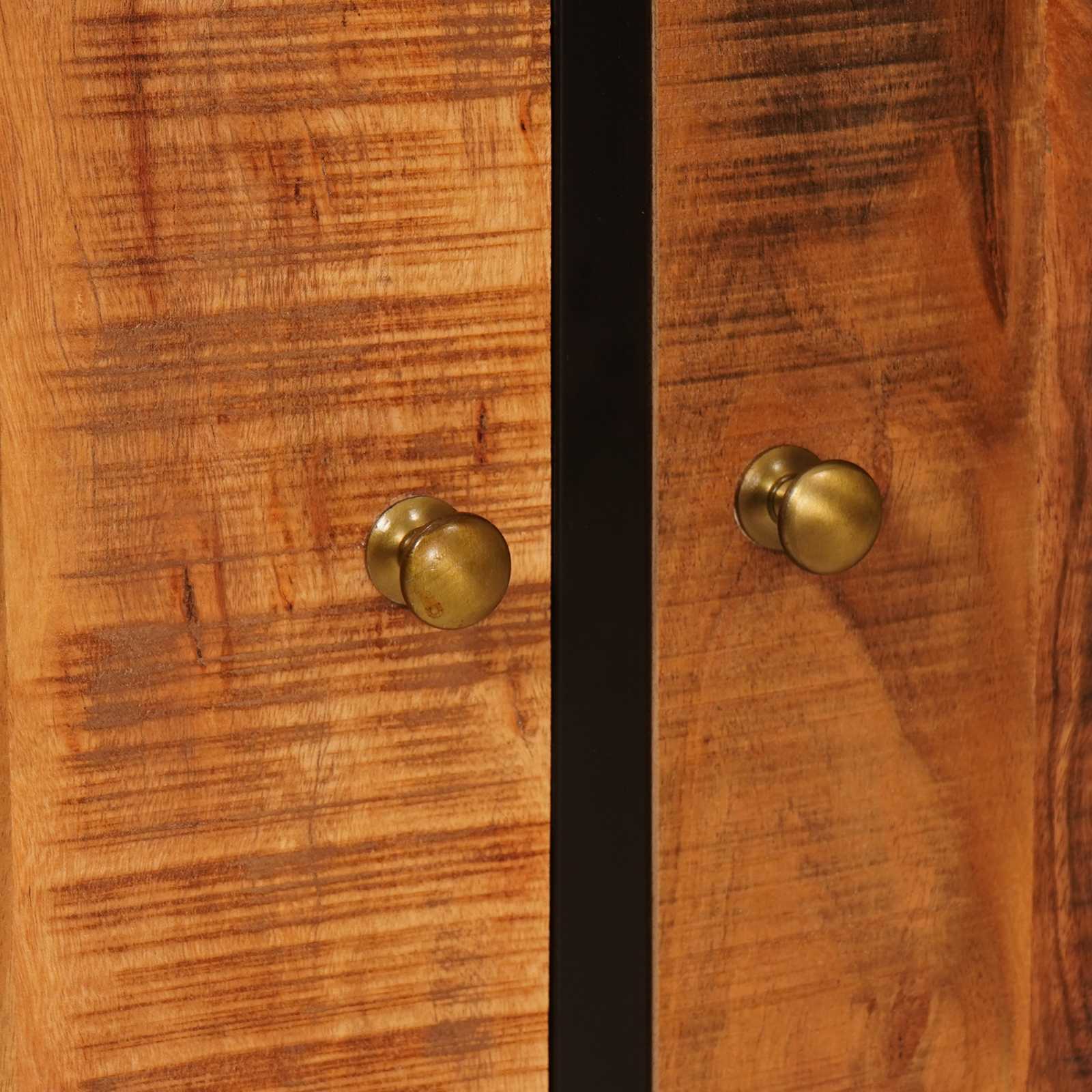 Bufet cu ușă Beta natural 70 x 30 x 75 cm Lemn Solid de Acacia GartenMobel Dekor