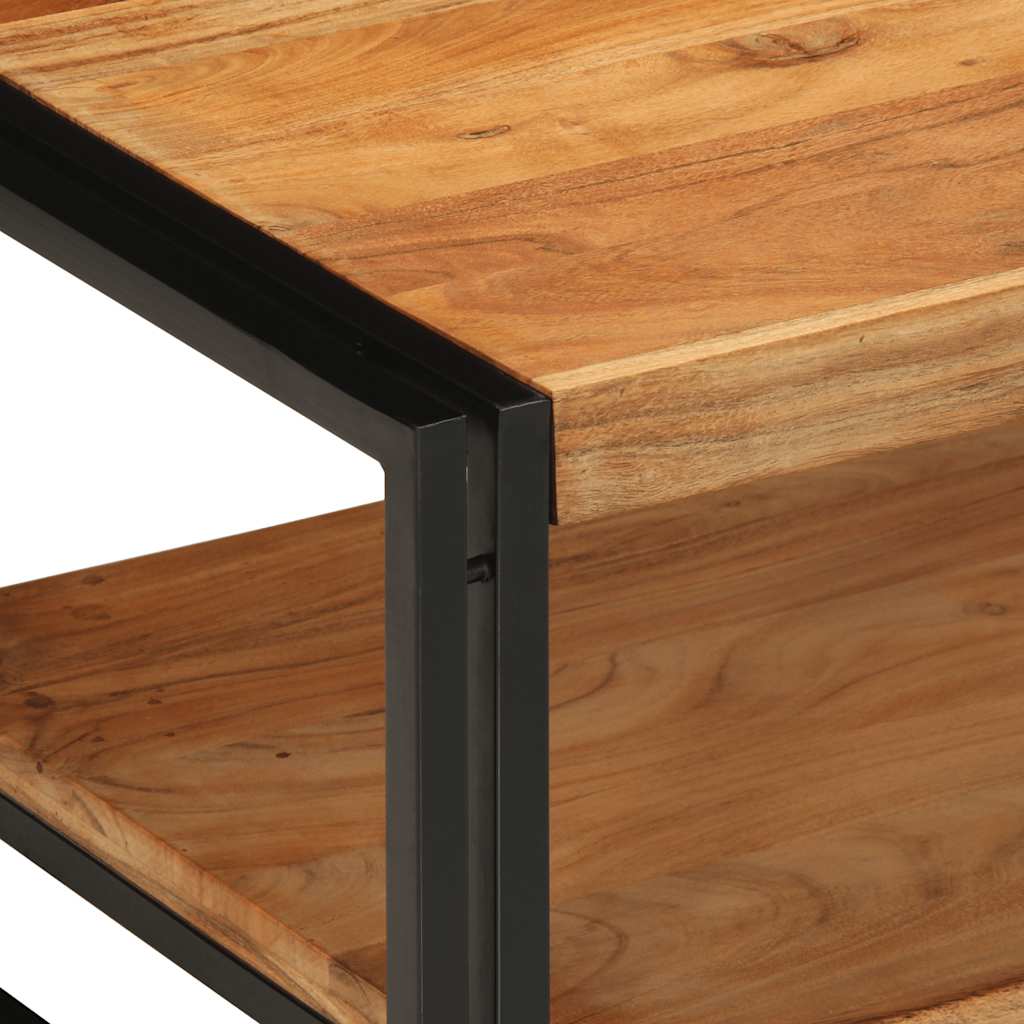 Masuta de cafea 70x50x38 cm din lemn masiv de salcam GartenMobel Dekor