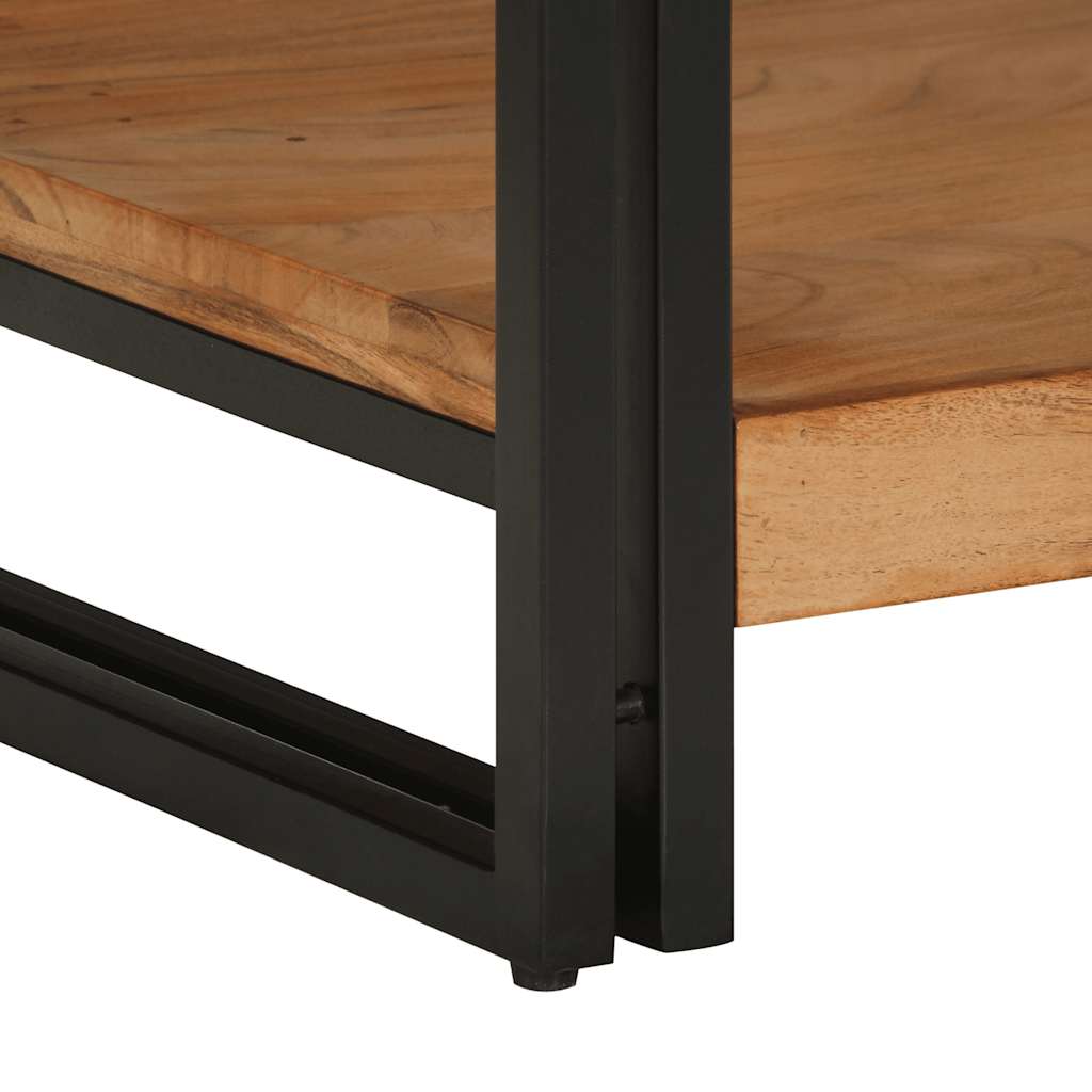 Masuta de cafea 70x50x38 cm din lemn masiv de salcam GartenMobel Dekor