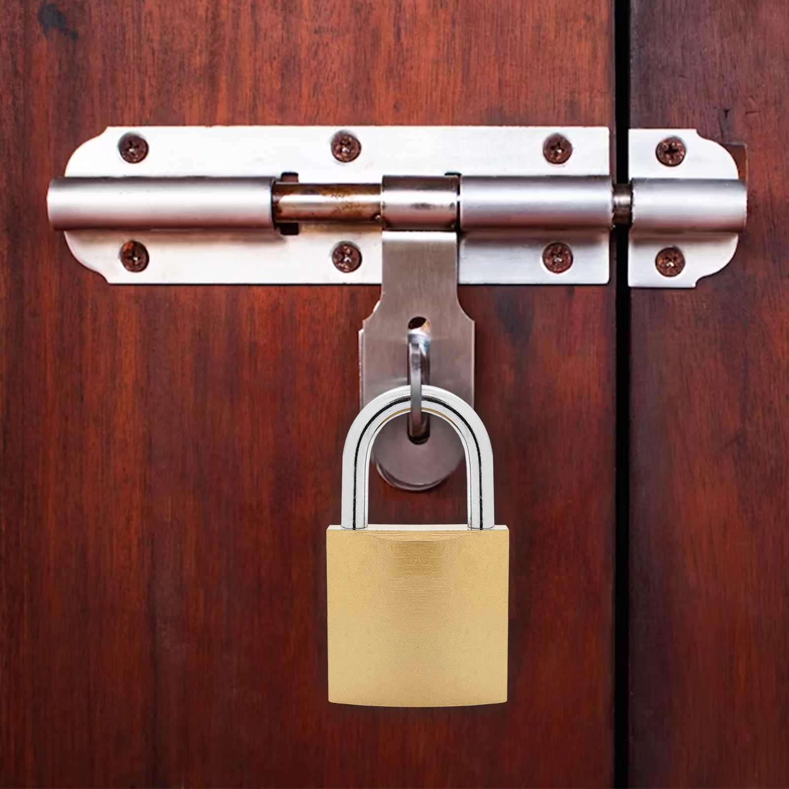 U Lock cu Chei 6 pcs Alamă Fier GartenMobel Dekor