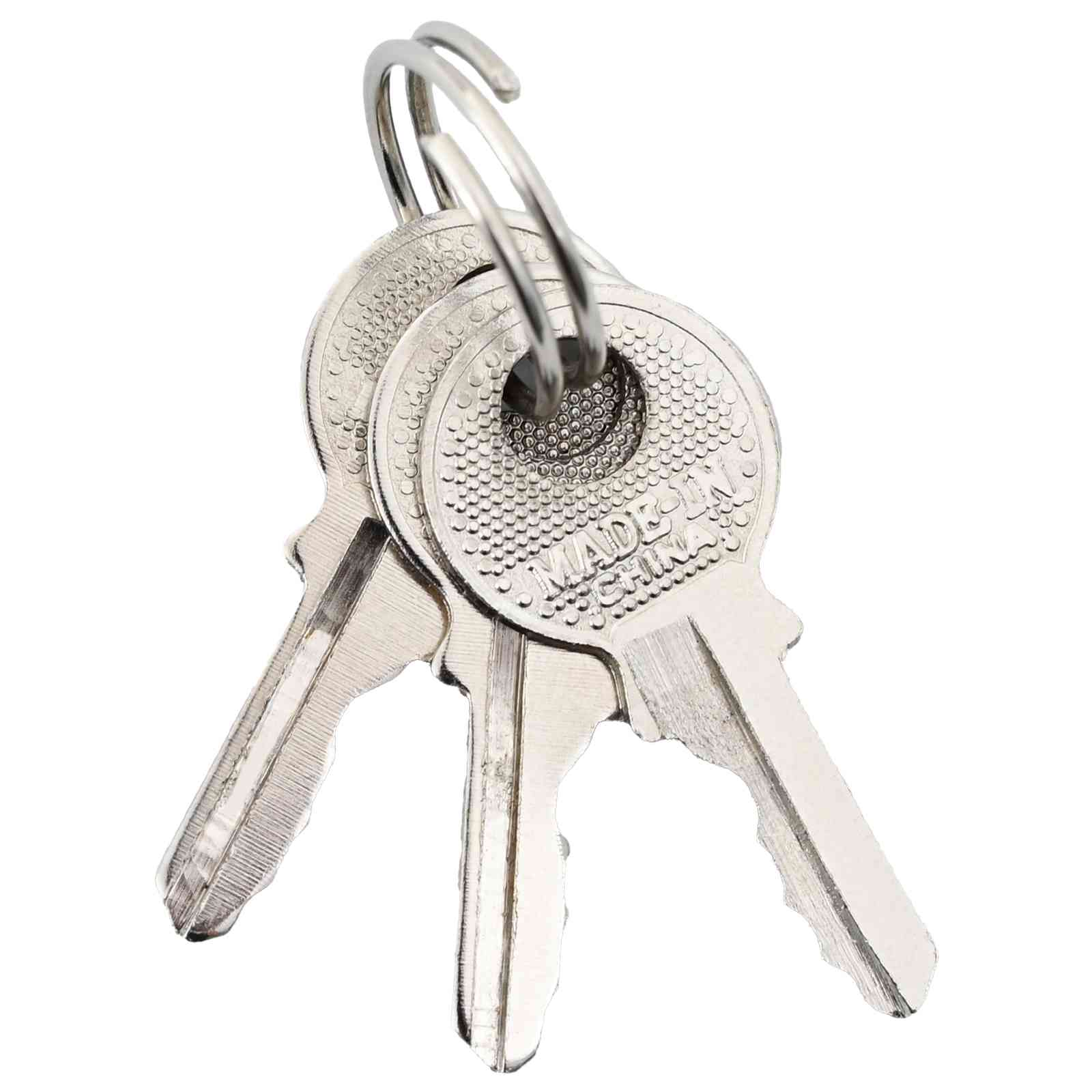 U Lock cu Chei 6 pcs Alamă Fier GartenMobel Dekor