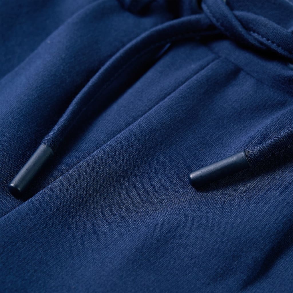 Pantaloni pentru copii cu șnur, bleumarin, 140 GartenMobel Dekor