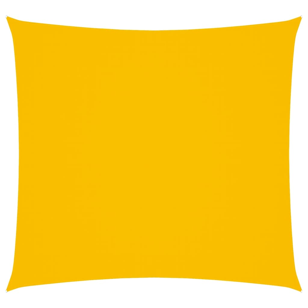 Parasolar, galben, 5x5 m, țesătură oxford, pătrat GartenMobel Dekor