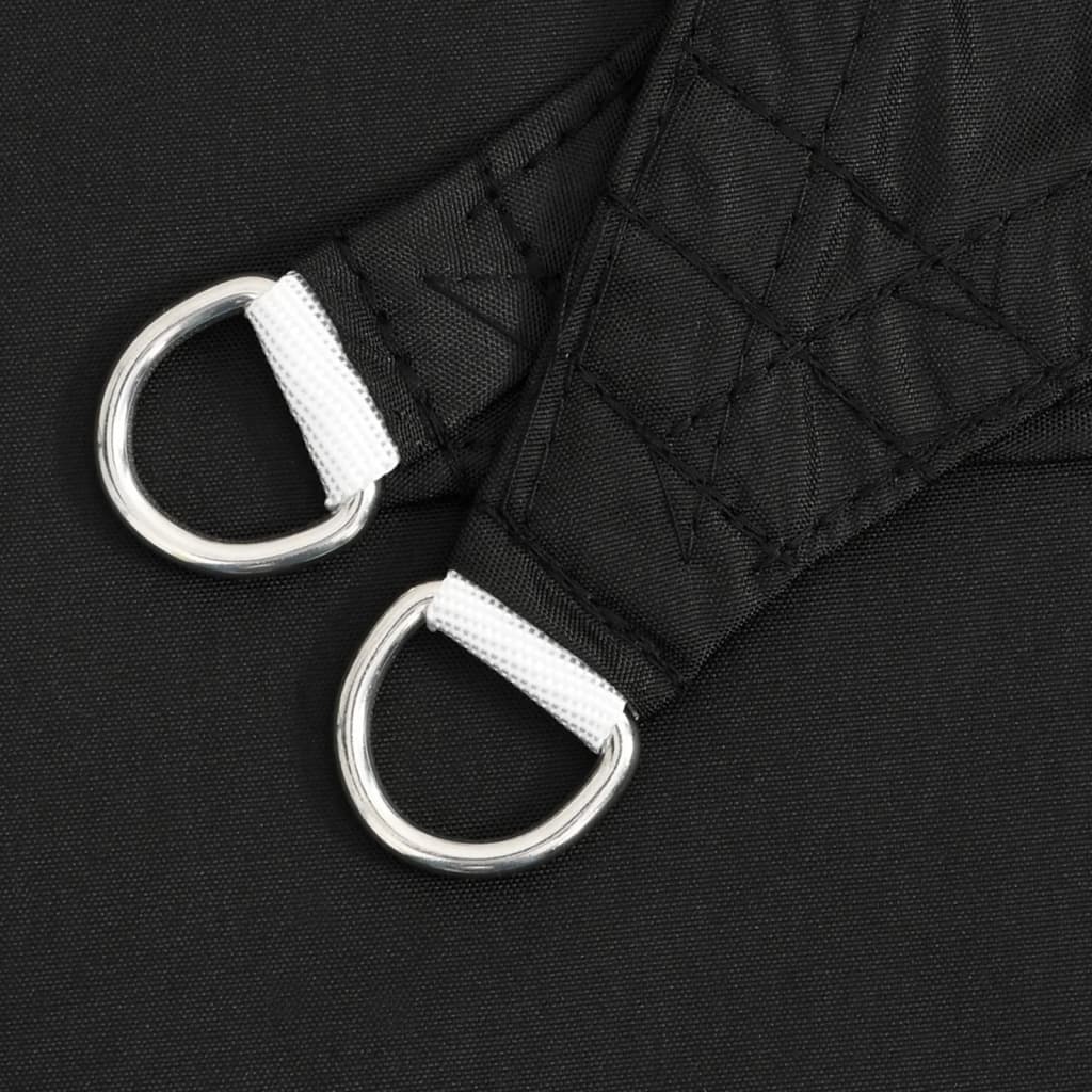 Parasolar, negru, 3x4x4 m, țesătură oxford, triunghiular GartenMobel Dekor