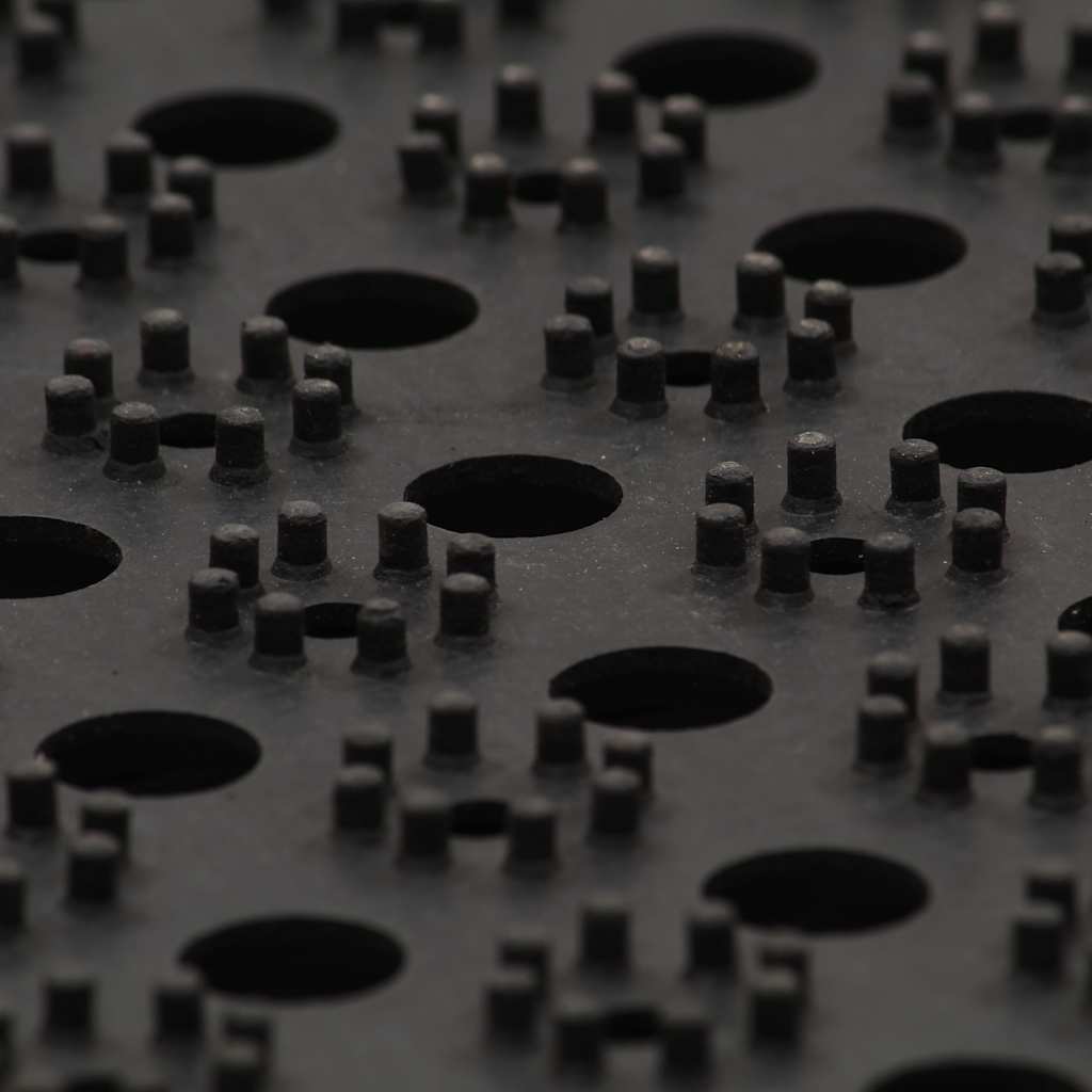 Covoare din cauciuc, 5 buc., 40 x 60 cm, 22 mm GartenMobel Dekor