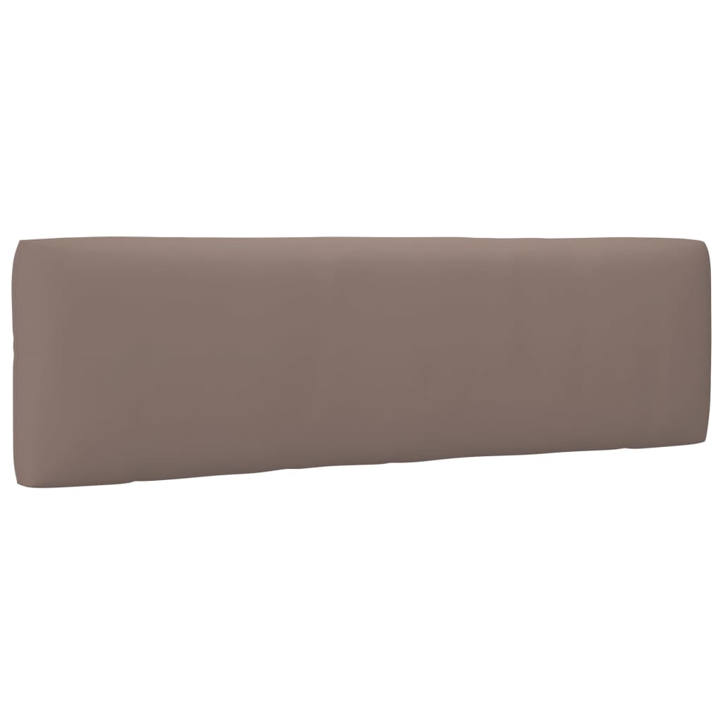 Canapea de mijloc de grădină din paleți, alb, lemn pin tratat GartenMobel Dekor