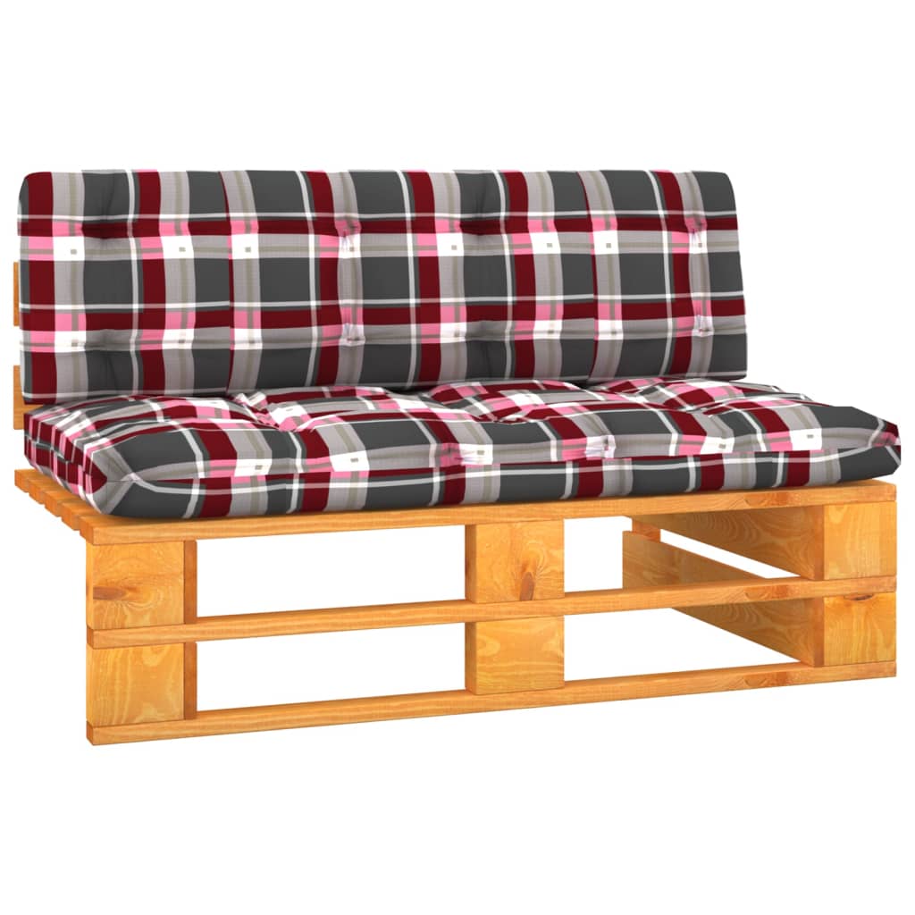 Canapea mijloc grădină din paleți, maro miere, lemn pin tratat GartenMobel Dekor