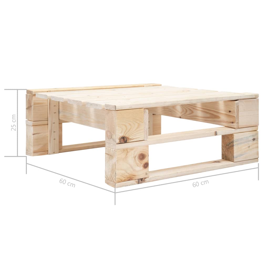 Set mobilier de grădină cu perne, 6 piese, lemn pin tratat GartenMobel Dekor