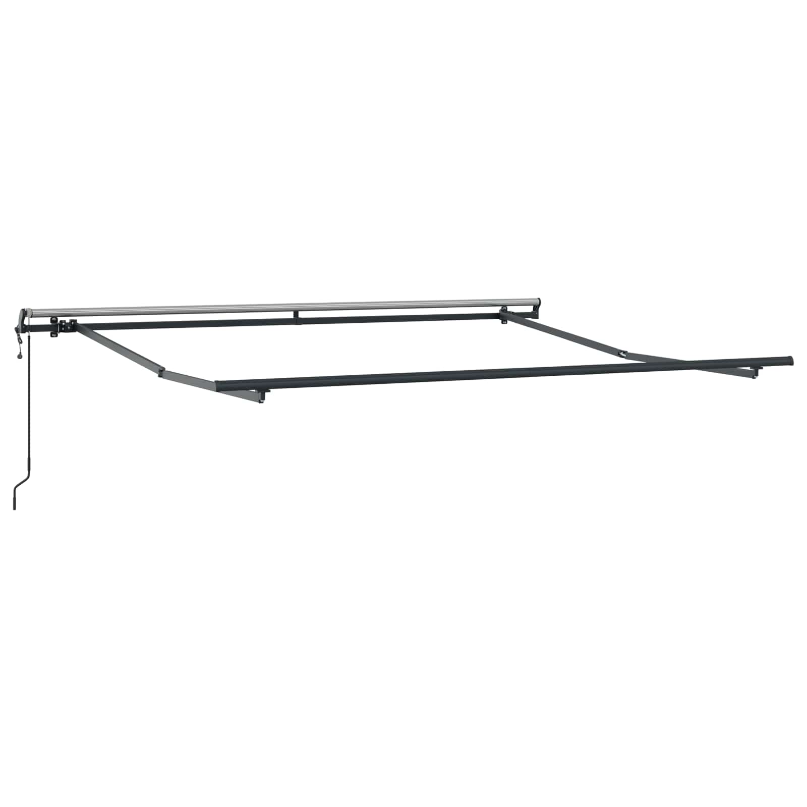 Cortina Retractabilă Roșu și Alb 300 x 250 cm GartenMobel Dekor