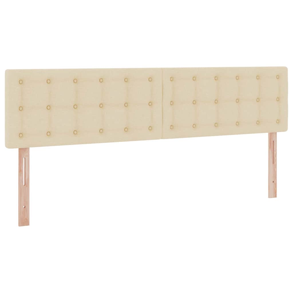 Pat cu lumini cu bandă LED Creme 200 x 200 cm țesătură GartenMobel Dekor