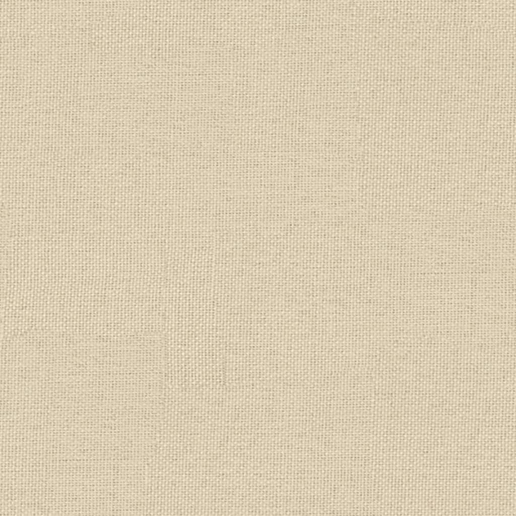 Canapea extensibilă cu cotiere, crem, material textil GartenMobel Dekor