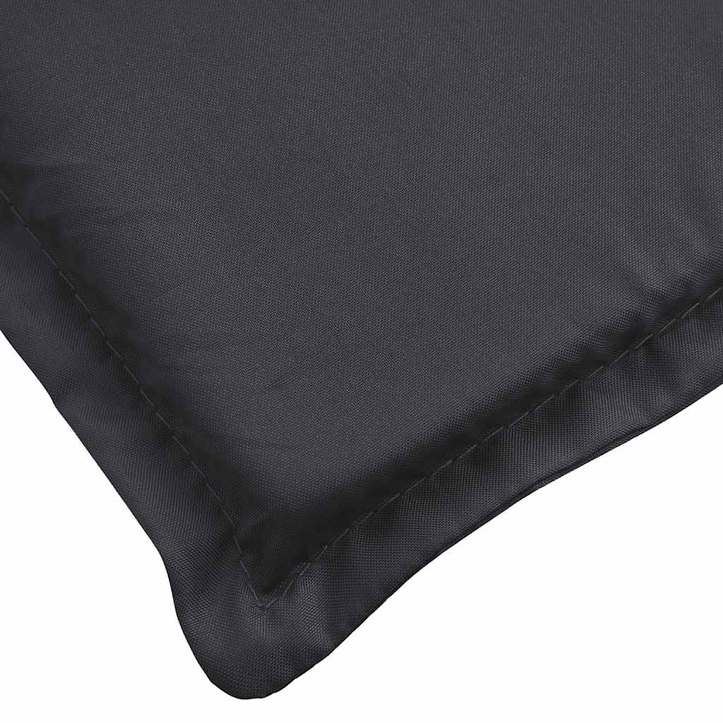 Pernă de șezlong, negru, 180x60x4 cm, textil Oxford GartenMobel Dekor