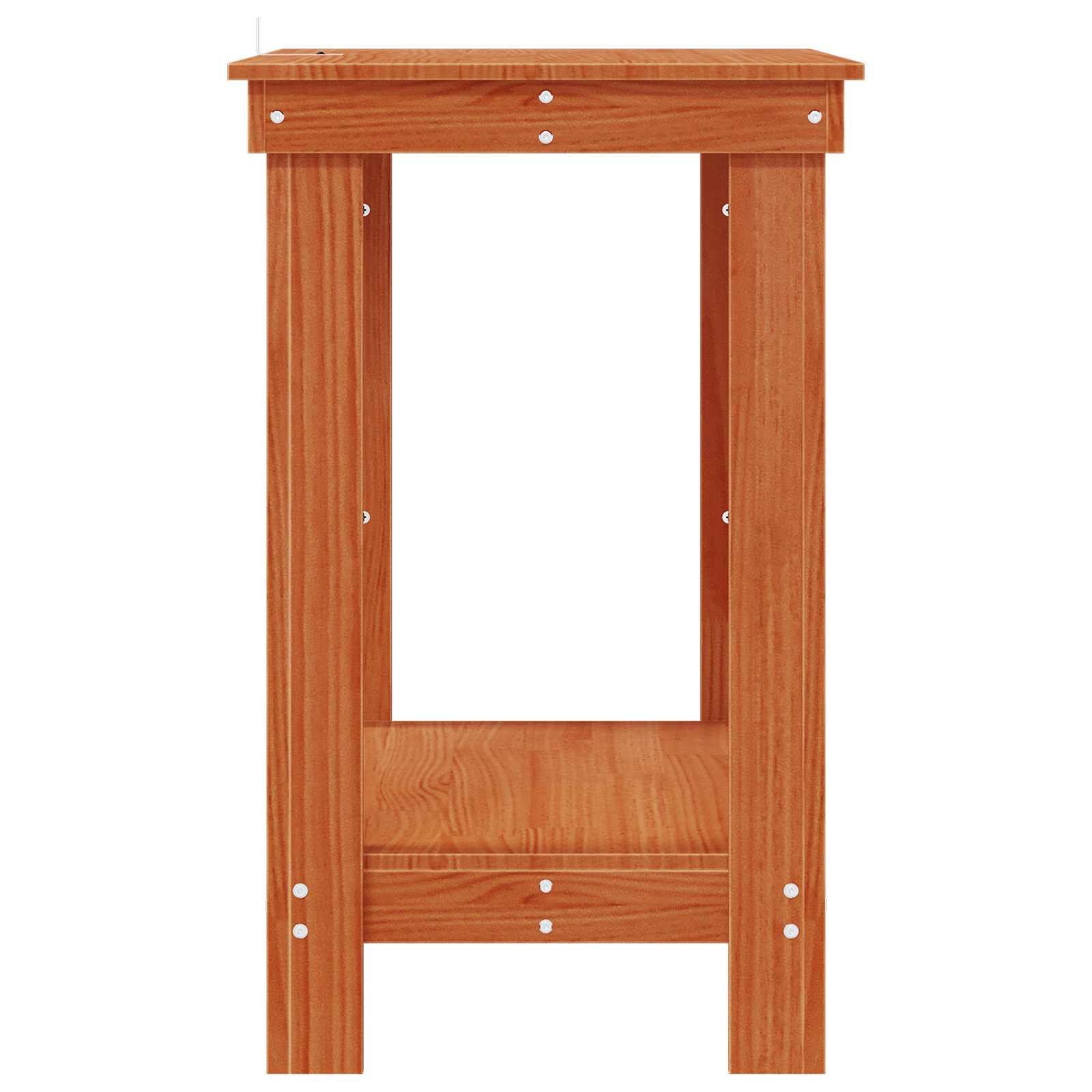 Banc de lucru Maro Ceară 80 x 50 x 80 cm Lemn masiv de pin GartenMobel Dekor